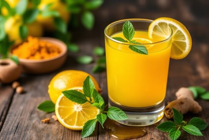 Add Turmeric or Honey To Make the liver detox drink powerful