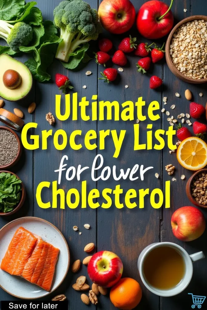 Cholesterol Lowering Foods Grocery List