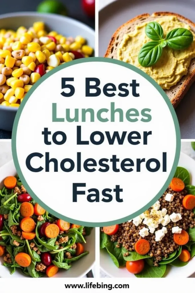 lunches for cholesterol